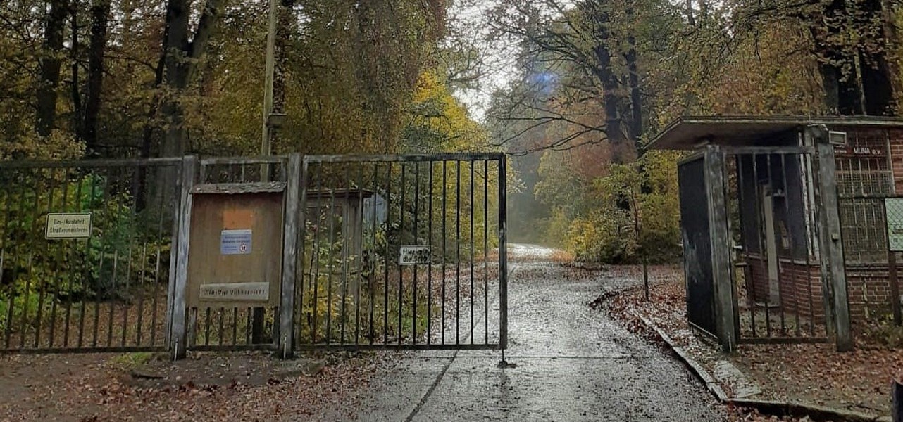 Tor der MUNA Lübberstedt in der Samtgemeinde Hambergen